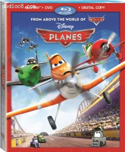Planes (Blu-ray + DVD + Digital Copy) Cover