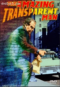 Amazing Transparent Man, The Cover