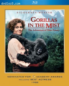 Gorillas in the Mist [Blu-ray] Cover