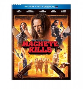 Machete Kills (Blu-ray + DVD + Digital HD with UltraViolet) Cover