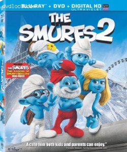 Smurfs 2, The  (Two Disc Combo: Blu-ray / DVD + UltraViolet Digital Copy) Cover