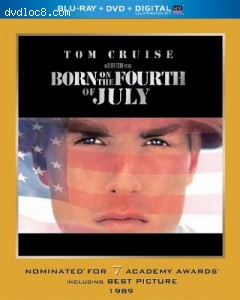 Born on the Fourth of July (Blu-ray + DVD + DIGITAL with UltraViolet) Cover