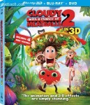 Cover Image for 'Cloudy with a Chance of Meatballs 2 (Two-Disc Combo: Blu-ray 3D / DVD + UltraViolet Digital Copy)'