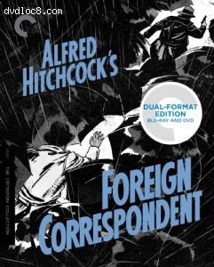 Foreign Correspondent (Criterion Collection) (Blu-ray/DVD) Cover