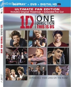 One Direction: This is Us (Ultimate Fan Edition) (Two Disc Combo: Blu-ray / DVD + UltraViolet Digital Copy) Cover