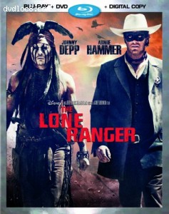 The Lone Ranger (Blu-ray + DVD + Digital Copy)