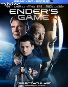 Ender's Game (+UltraViolet Digital Copy) [Blu-ray] Cover