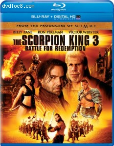 The Scorpion King 3: Battle for Redemption (Blu-ray + DIGITAL HD with UltraViolet) Cover