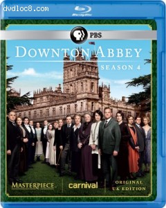 Masterpiece: Downton Abbey Season 4 Blu-ray (U.K. Edition) Cover
