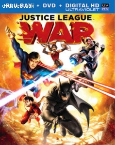 DCU Justice League: War [Blu-ray] Cover