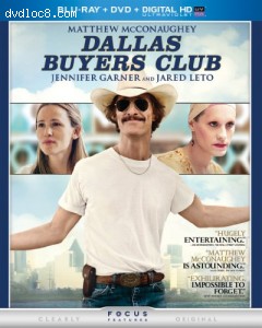 Dallas Buyers Club (Blu-ray + DVD + Digital HD with UltraViolet) Cover