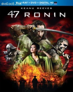 47 Ronin (Blu-ray + DVD + Digital HD with UltraViolet) Cover