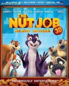 The Nut Job (Blu-ray 3D + Blu-ray + DVD + DIGITAL HD with UltraViolet) Cover