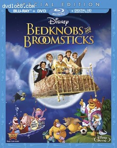 Bedknobs &amp; Broomsticks [Blu-ray] Cover