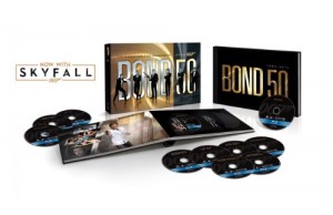 Bond 50: The Complete 23 Film Collection with Skyfall [Blu-ray] Cover