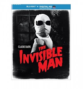 The Invisible Man (Blu-ray + DIGITAL HD with UltraViolet) Cover