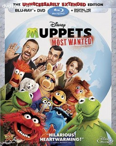 Muppets Most Wanted (Blu-ray) Cover