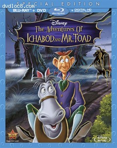 Adventures Of Ichabod And Mr. Toad, The: Special Edition (Blu-ray + DVD + Digital Copy) Cover