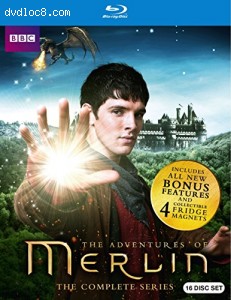 Merlin: The Complete Series (BD) [Blu-ray] Cover