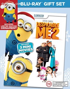 Despicable Me 2 (Limited Edition Holiday Blu-ray Gift Set) Cover