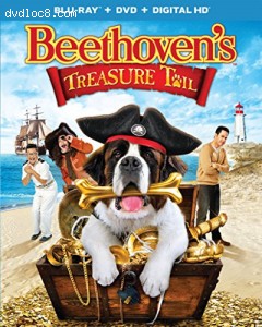 Beethoven's Treasure Tail (Blu-ray + DVD + DIGITAL HD) Cover
