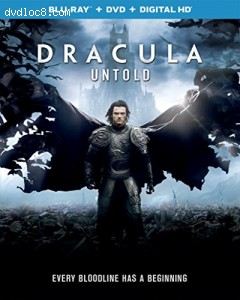 Dracula Untold (Blu-ray + DVD + DIGITAL HD with UltraViolet) Cover