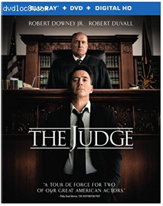 Judge, The (Blu-ray + DVD) Cover