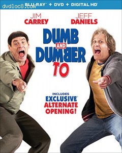 Dumb and Dumber To (Blu-ray + DVD + DIGITAL HD with UltraViolet) Cover