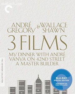 AndrÃ© Gregory &amp; Wallace Shawn: 3 Films [Blu-ray] Cover
