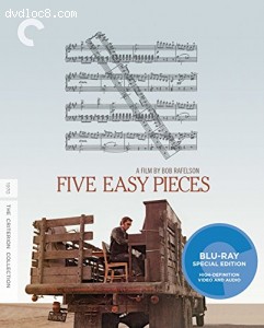 Five Easy Pieces [Blu-ray] Cover