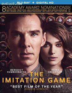 The Imitation Game (Blu-ray + Ultraviolet) Cover