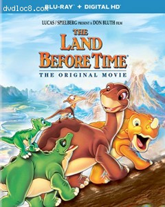 The Land Before Time (Blu-ray + DIGITAL HD) Cover
