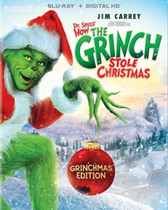 Dr. Seuss' How The Grinch Stole Christmas - Grinchmas Edition (Blu-ray + DIGITAL HD) Cover