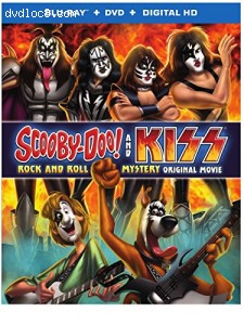 Scooby-Doo! &amp; KISS: Rock &amp; Roll Mystery (BD) [Blu-ray] Cover