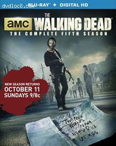 The Walking Dead: Season 5 [Blu-ray] Cover