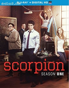 Scorpion: Season 1 [Blu-ray] Cover
