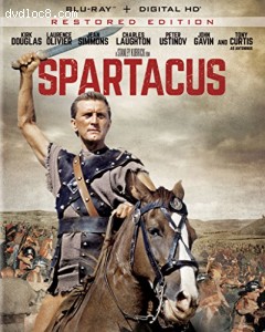 Spartacus - Restored Edition (Blu-ray + DIGITAL HD) Cover