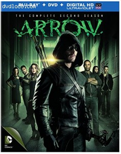 Arrow: Season 2 (Blu-ray + DVD + Digital HD) Cover