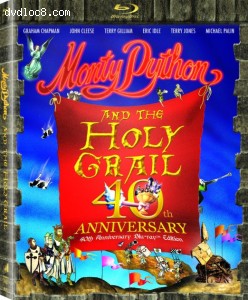 Monty Python and the Holy Grail 40th Anniversary Edition [Blu-ray] Cover