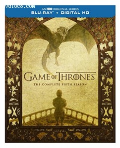 Game of Thrones: Season 5 [Blu-ray + Digital HD] Cover