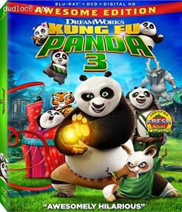 Kung Fu Panda 3 [Blu-ray] Cover