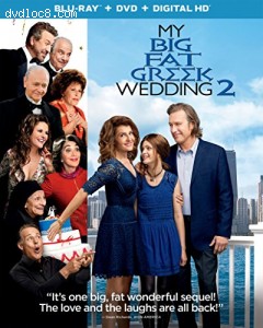 My Big Fat Greek Wedding 2 (Blu-ray + DVD + Digital HD) Cover