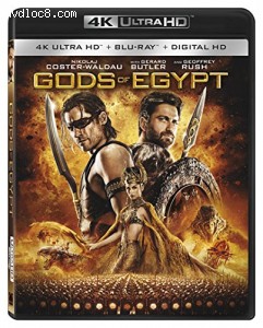 Gods Of Egypt [4K Ultra HD + Blu-Ray + Digital HD]