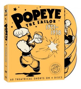 Popeye The Sailor: 1933-1938: The Complete First Volume Cover