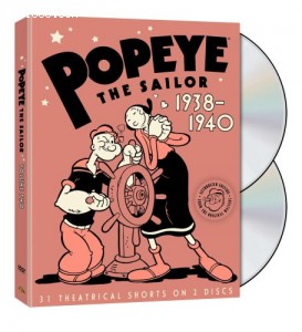Popeye the Sailor: 1938-1940: The Complete Second Volume Cover