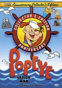 Popeye: The Sailor Man (75th Anniversary Collectors Edition) restored. Cover