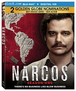 Narcos: Season 1 [Blu-ray + Digital HD] Cover