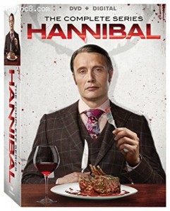 Hannibal: The Complete Series Collection Season 1-3 [DVD + Digital] Cover