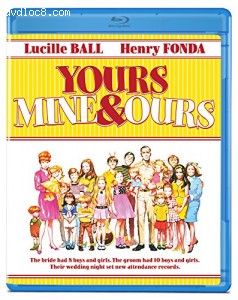 Yours, Mine and Ours [Blu-ray] Cover
