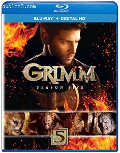 Grimm: Season Five (Blu-ray + Digital HD) Cover